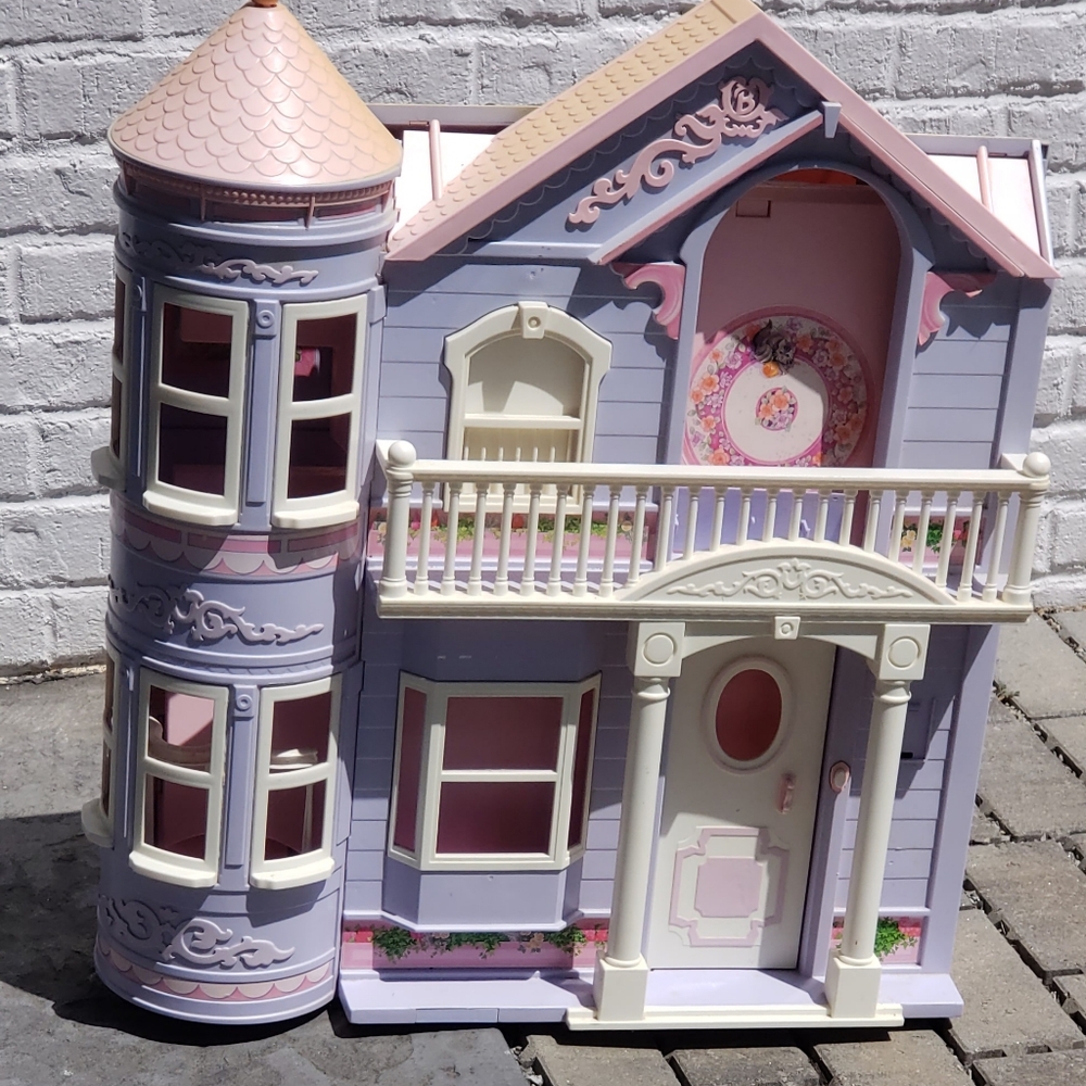Vintage Barbie house.
